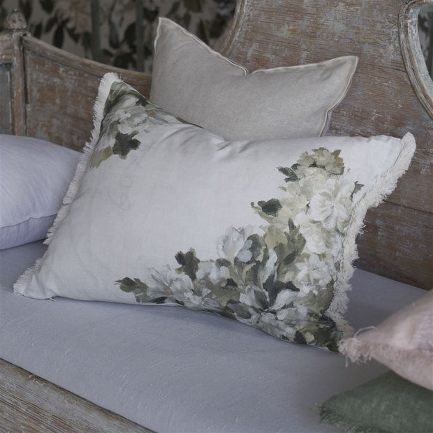 Designers Guild Fleurs D Artistes Sepia Cushion