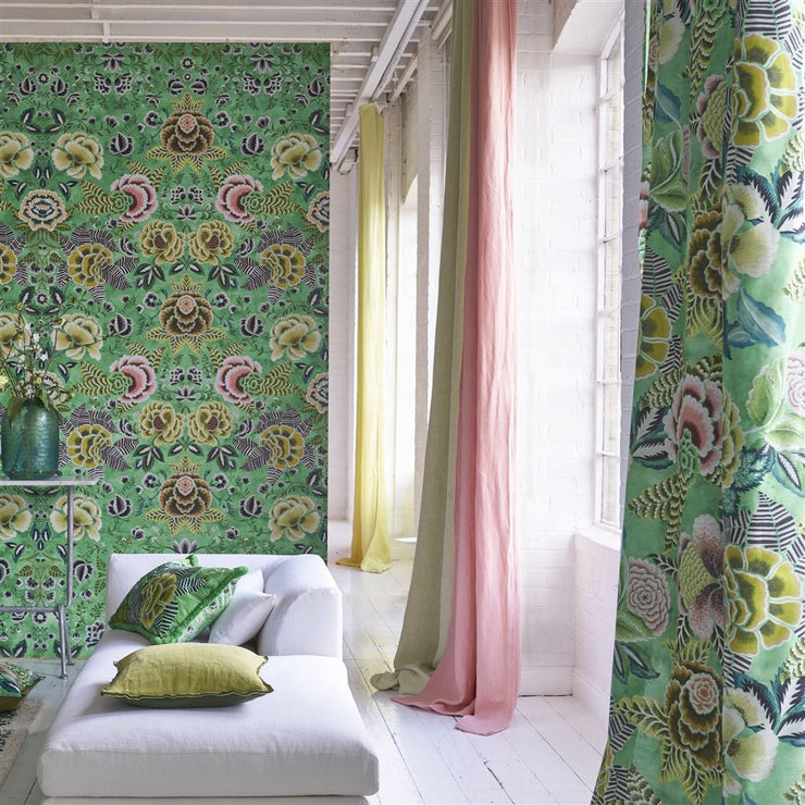 Designers Guild Rose De Damas Jade