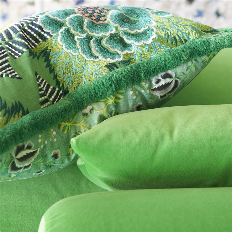 Designers Guild Rose De Damas Jade Cushion