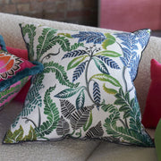 Designers Guild Brocart Decoratif Fuchsia Linen Cushion