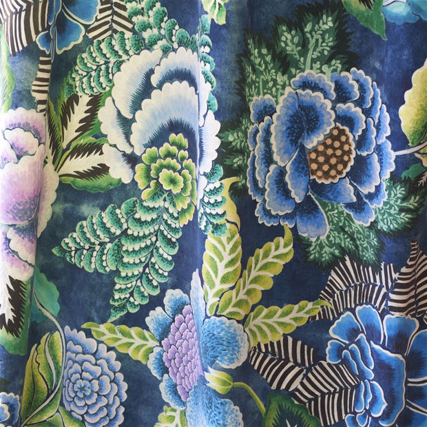Designers Guild Rose De Damas Velours Indigo