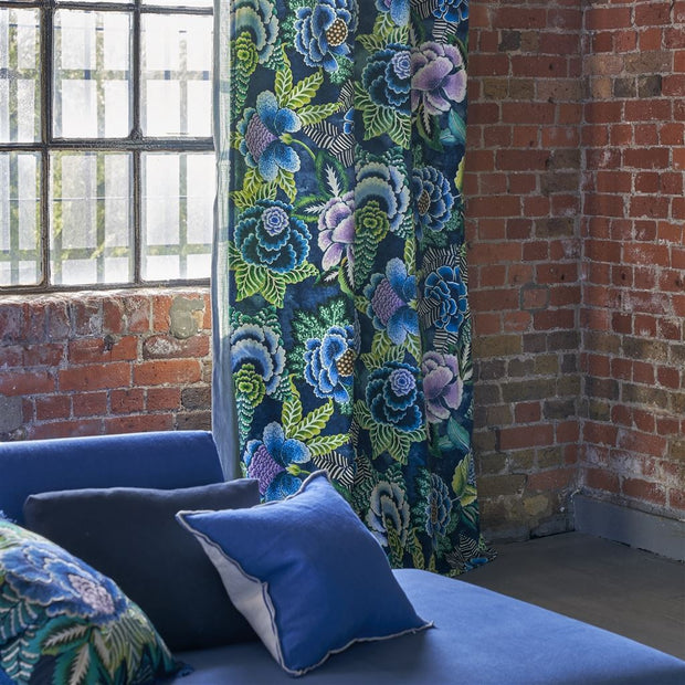 Designers Guild Rose De Damas Velours Indigo