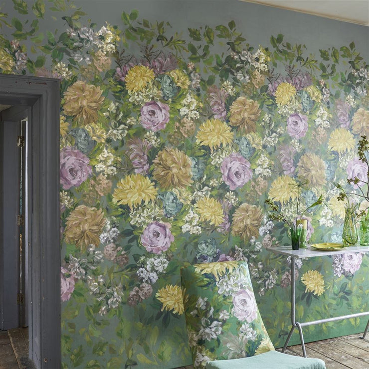 Designers Guild Fleurs D Artistes Vintage Green