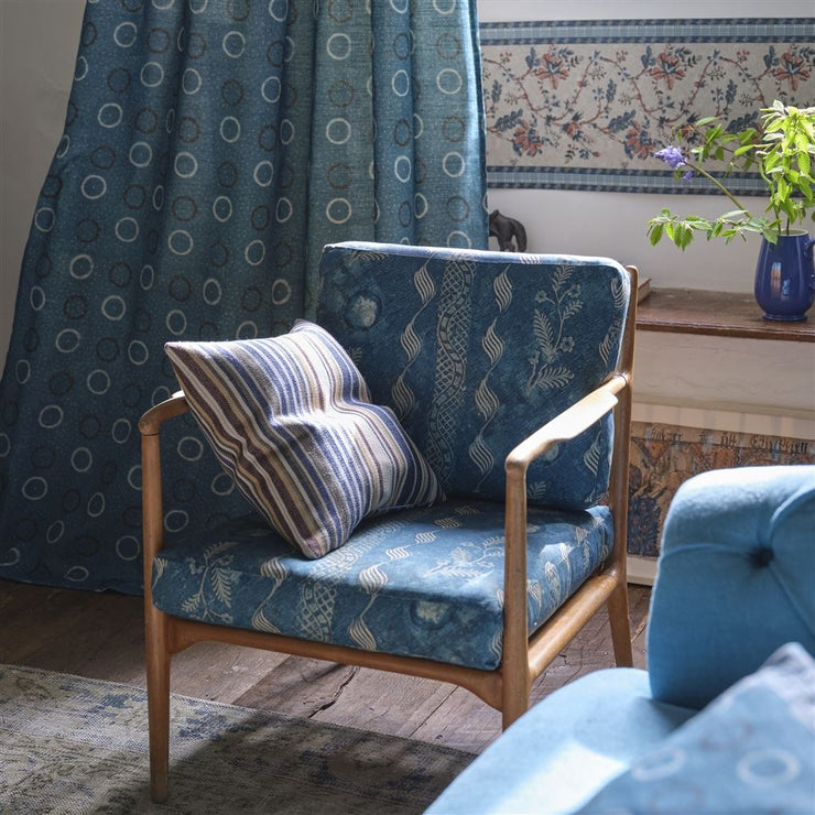 John Derian Indigo Floral Indigo