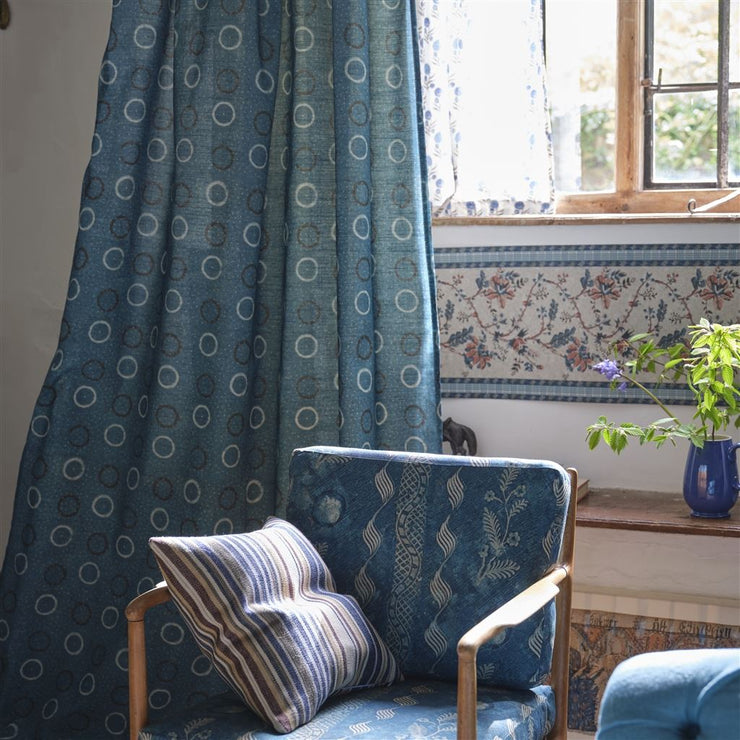 John Derian Pentimento Wide Border Linen