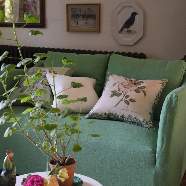 John Derian La Rose Rose Cushion