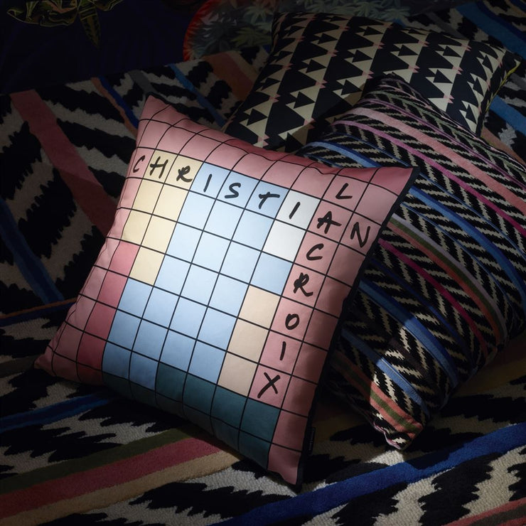 Christian Lacroix Gems Mix Agate Cushion