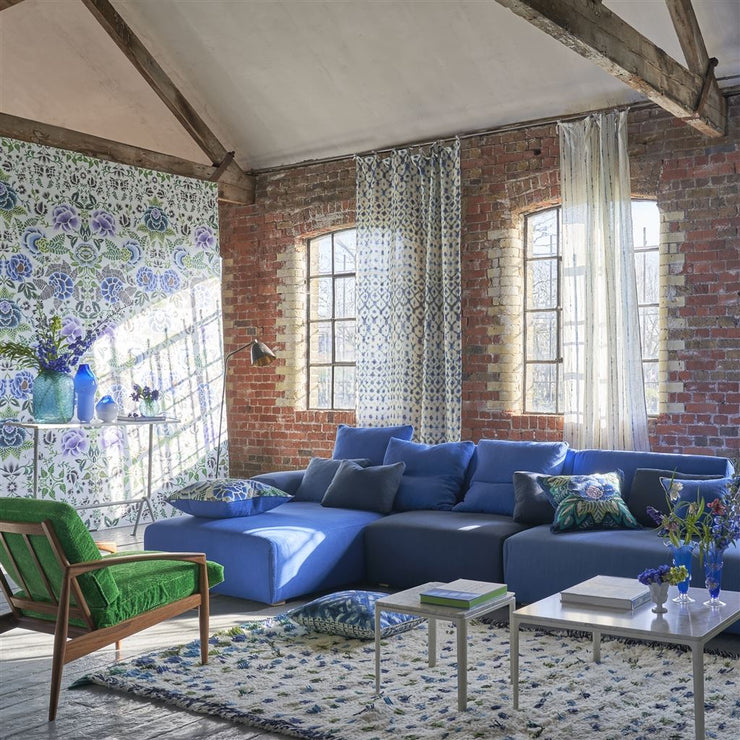 Designers Guild Rose De Damas Cobalt
