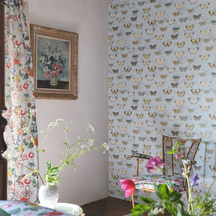 John Derian Butterfly Studies Cloud Blue