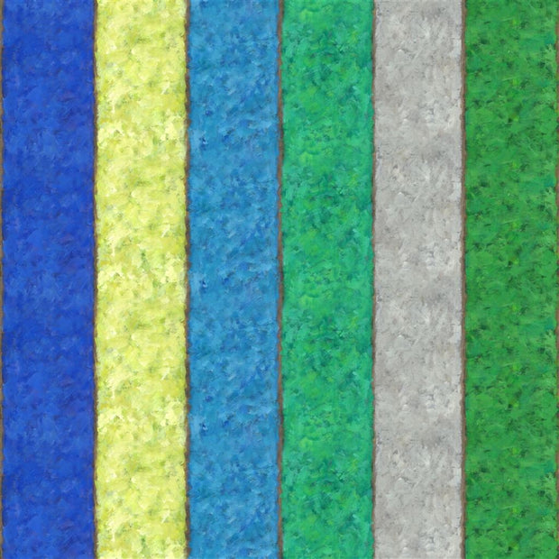 Gesso Stripe - Cobalt