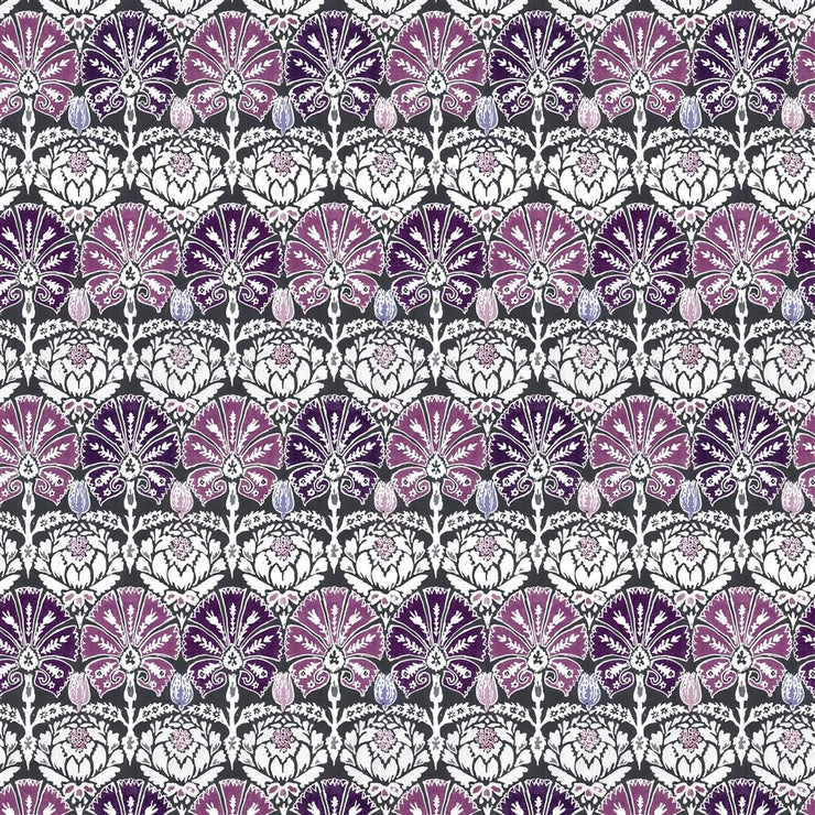 Ottoman Damask - Aubergine