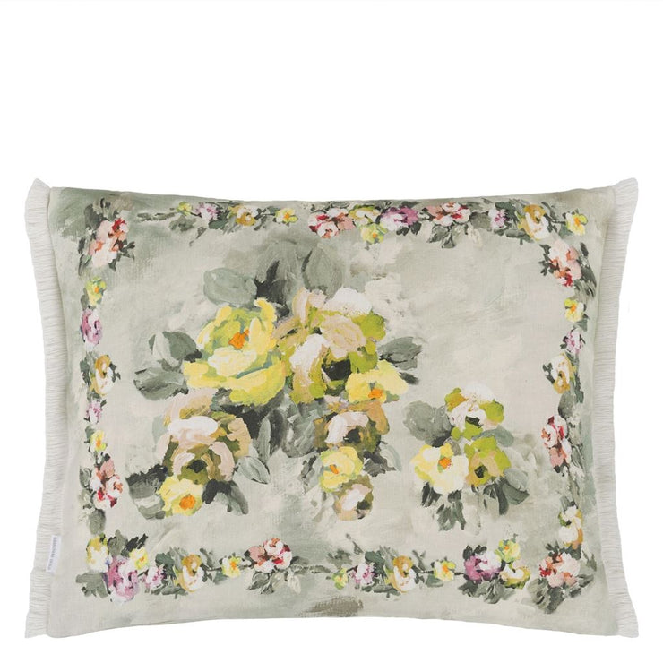 Designers Guild Ghirlanda Fenouil Linen Cushion