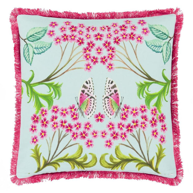 Designers Guild Eleonora Embroidered Alchemilla Cotton Cushion