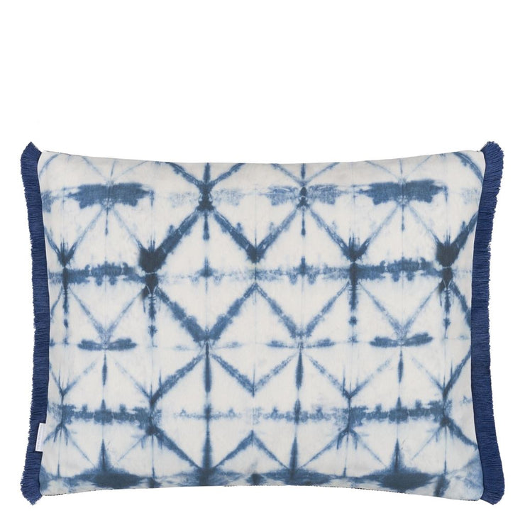 Designers Guild Pompano Indigo Outdoor Cushion