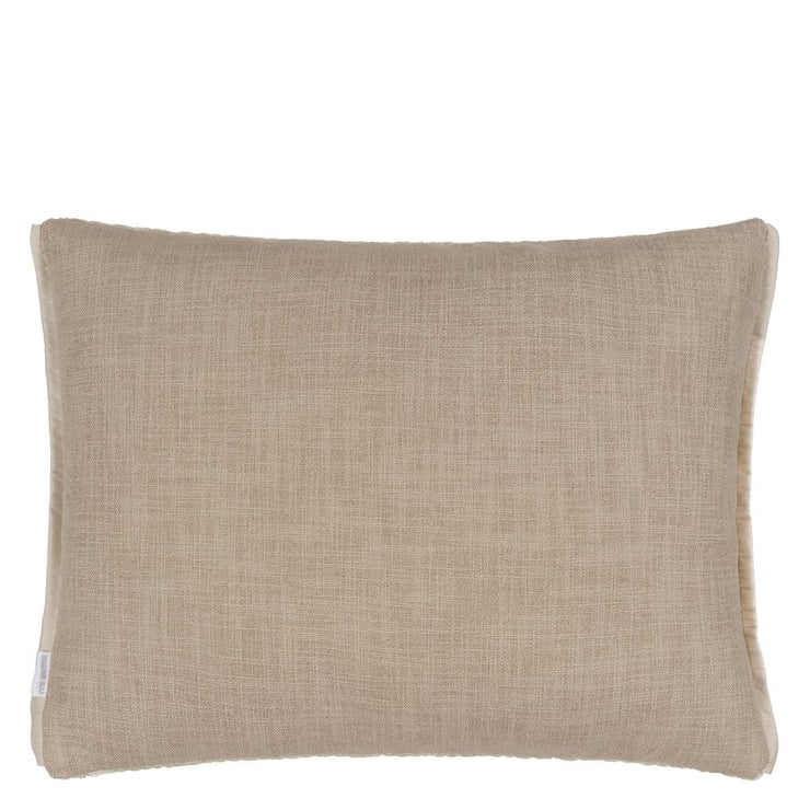 Designers Guild Cartouche Linen Velvet Cushion