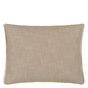 Designers Guild Cartouche Moss Velvet Cushion