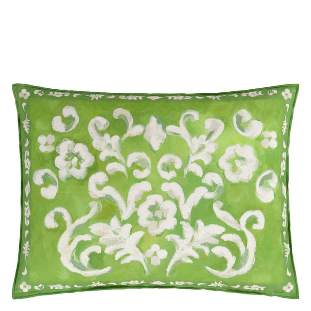 Designers Guild Isolotto Grass Cotton Cushion