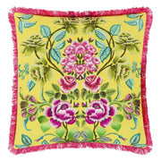 Designers Guild Eleonora Embroidered Alchemilla Cotton Cushion