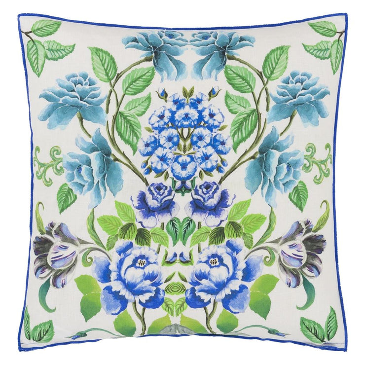Designers Guild Eleonora Linen Cobalt Cushion