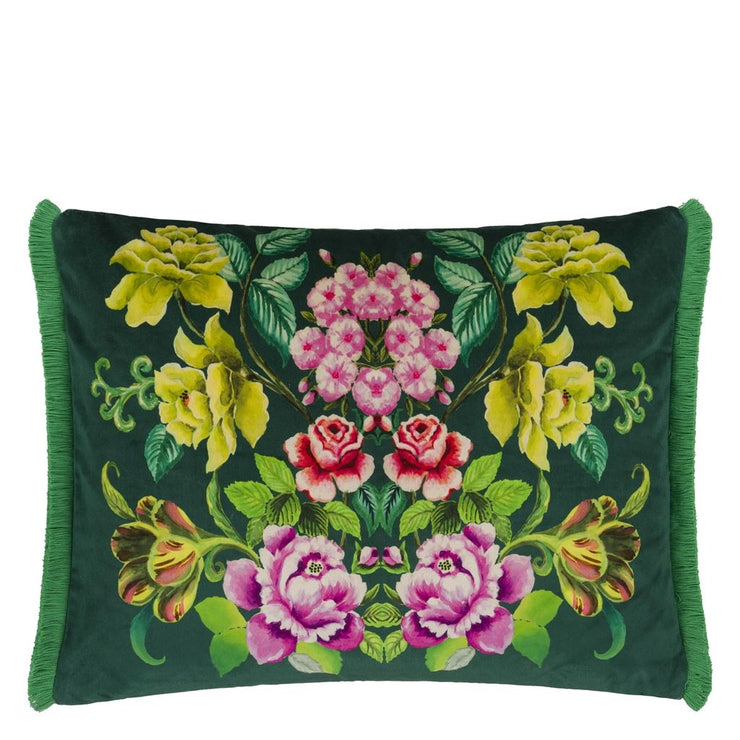 Designers Guild Eleonora Velours Viridian Cushion