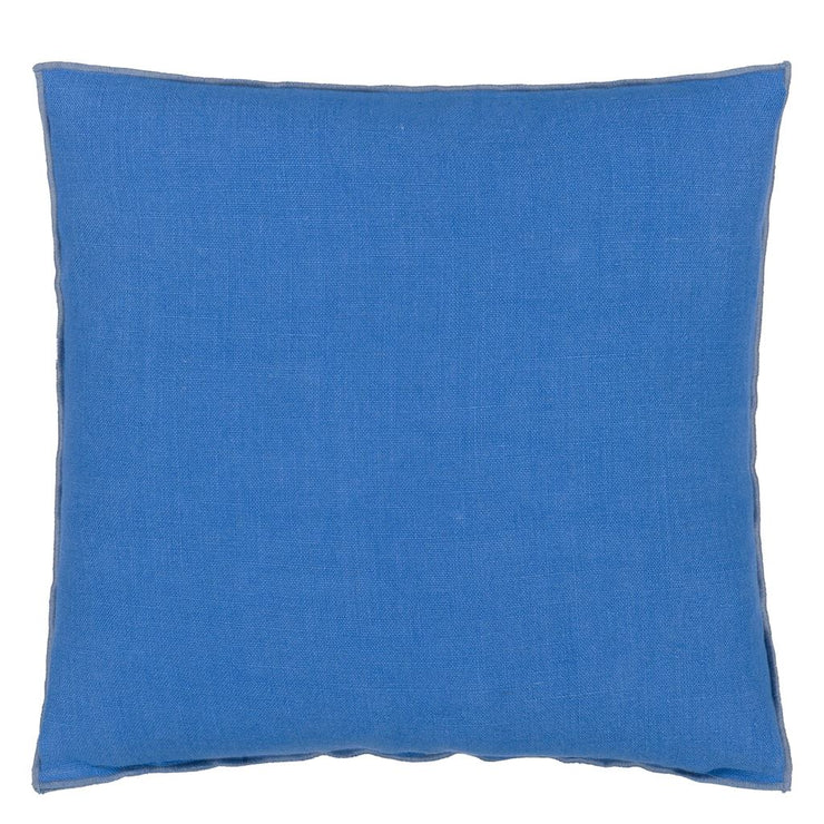 Designers Guild Brera Lino Cornflower & Lapis Linen Cushion