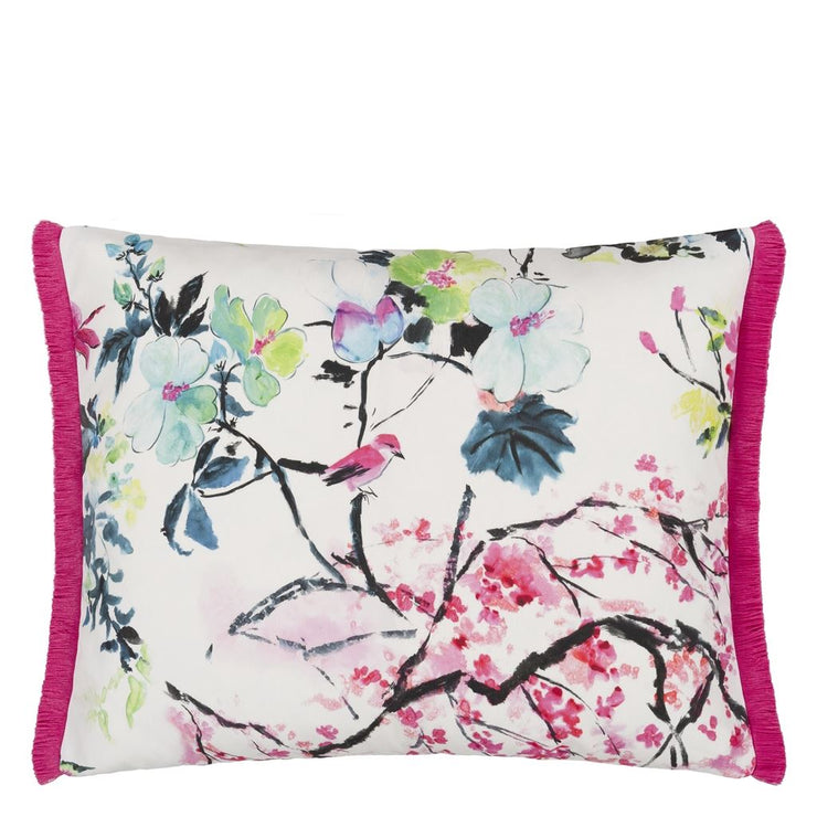 Designers Guild Chinoiserie Flower Peony Outdoor Cushion