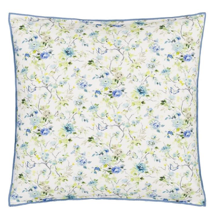 Designers Guild Fiore D'acqua Delft Cotton Cushion