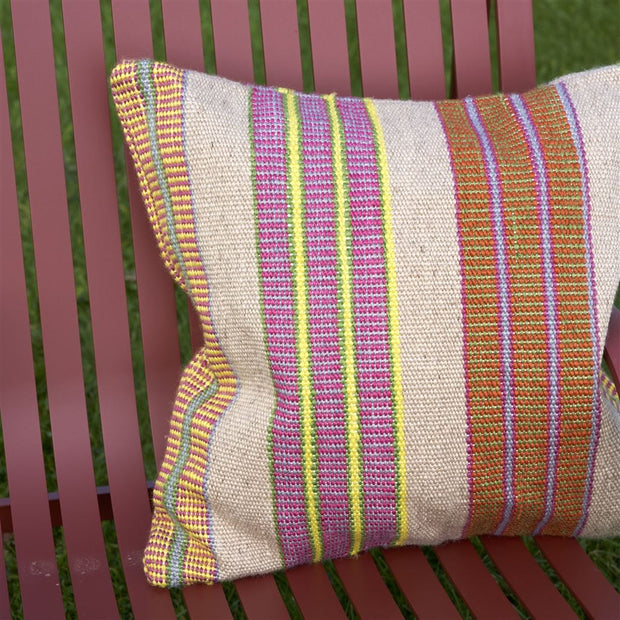Designers Guild Mahakam Coral Outdoor Cushion