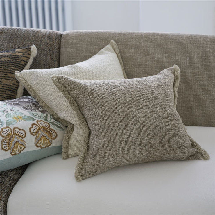 Designers Guild Charroux Natural Boucle Cushion