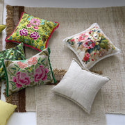 Designers Guild Giardino Di Rose Nasturtium Linen Cushion