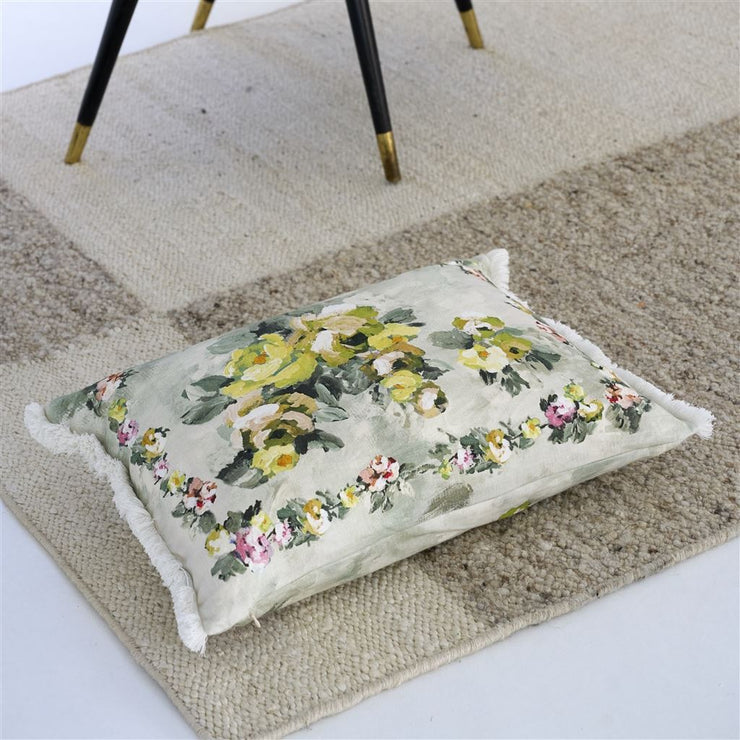 Designers Guild Ghirlanda Fenouil Linen Cushion