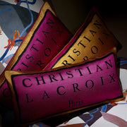 Christian Lacroix Couture! Rose Torero Cushion
