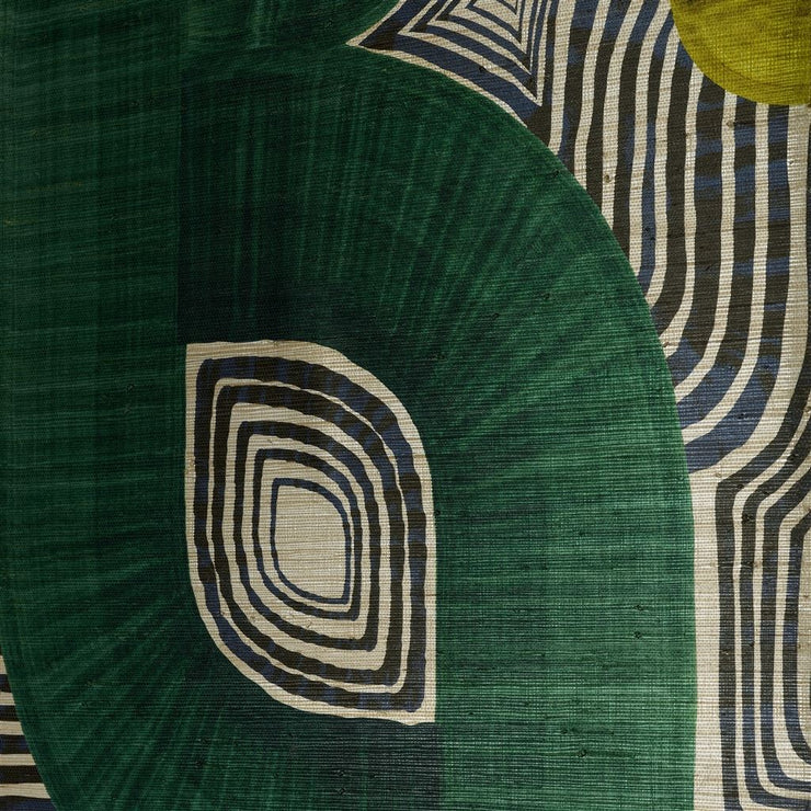 Christian Lacroix En Allant Aux Baux Grasscloth Cypres