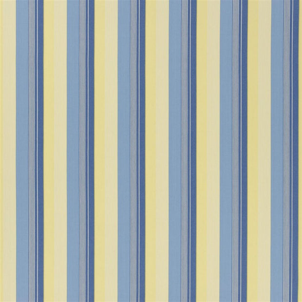 Greenport Stripe (pm)- Blue/cream