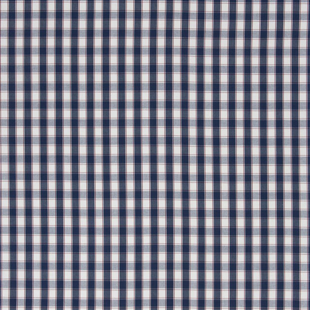 Saybrook Check (pm)- Navy