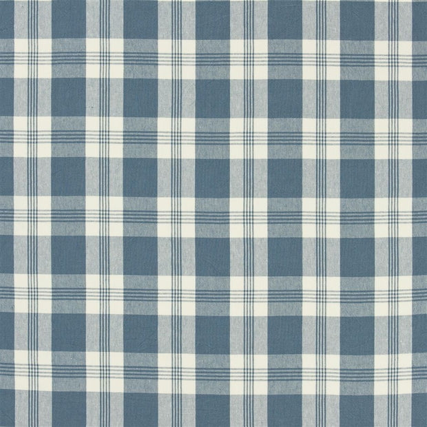 Mill Pond Check - Chambray/cream