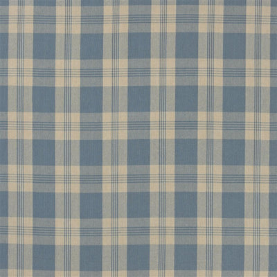 Mill Pond Check - Chambray/linen