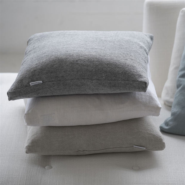 Designers Guild Essentials Brera Lino - Charcoal