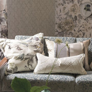 Designers Guild Shanghai Garden Ecru Linen Cushion