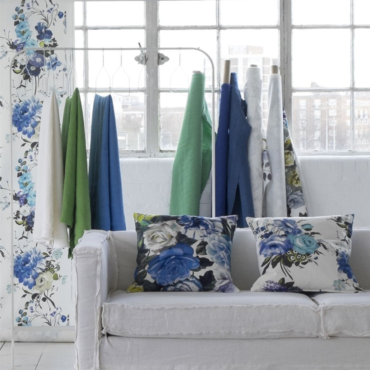 Designers Guild Essentials Brera Lino - Turquoise