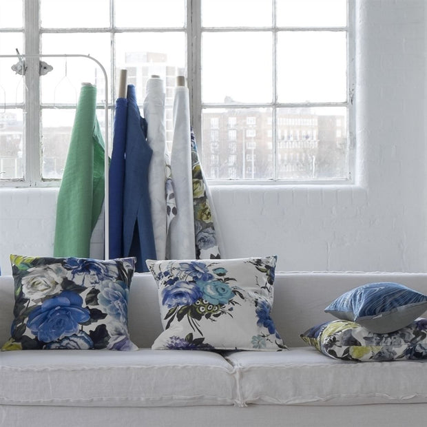 Designers Guild Essentials Brera Lino - Cobalt