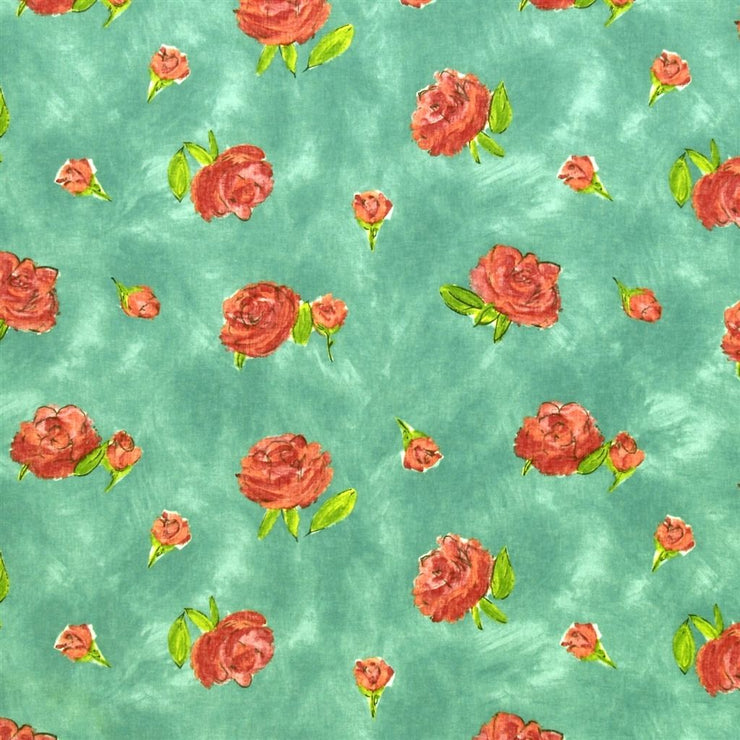 Damascena Voile - Turquoise