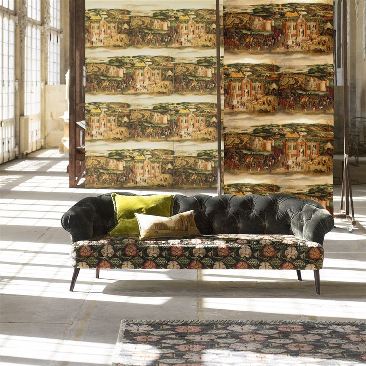 Royal Collection Tapestry Velvet - Emerald