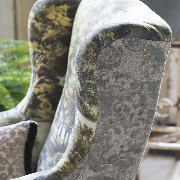 Royal Collection Palace Damask - Ebony