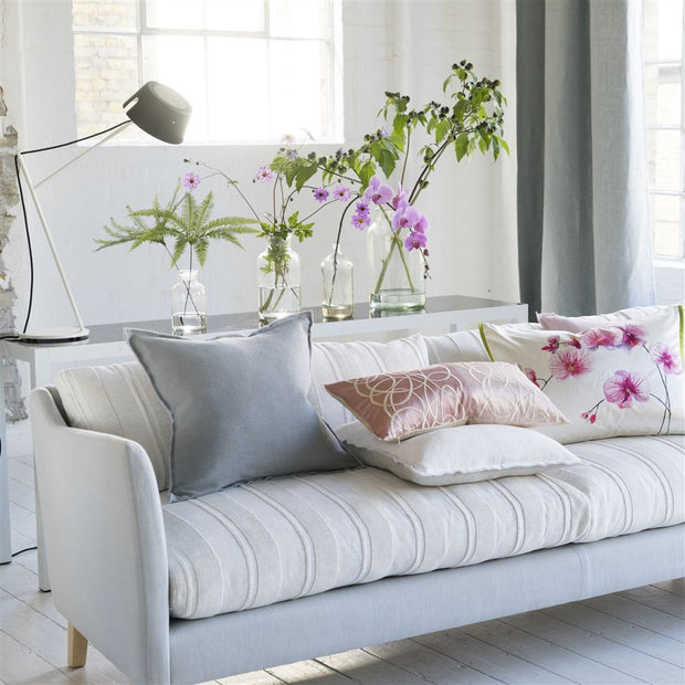 Designers Guild Brera Lino Alabaster Linen Cushion