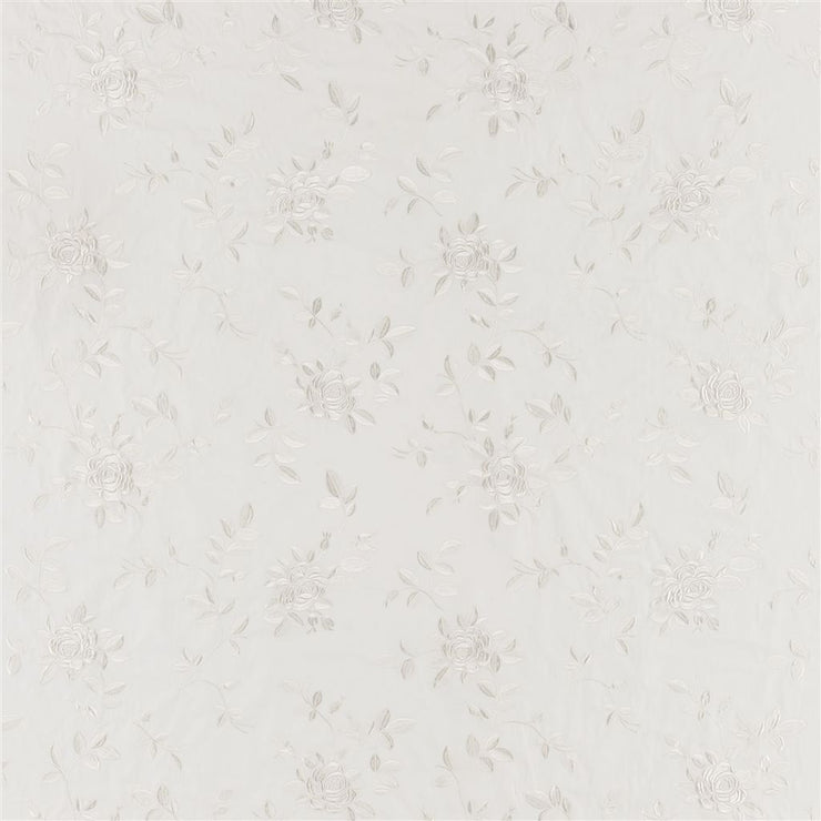 Camilla Embroidery - White Pearl