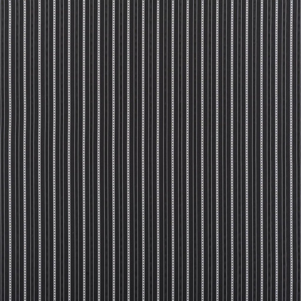 Crondall Stripe - Jet Black
