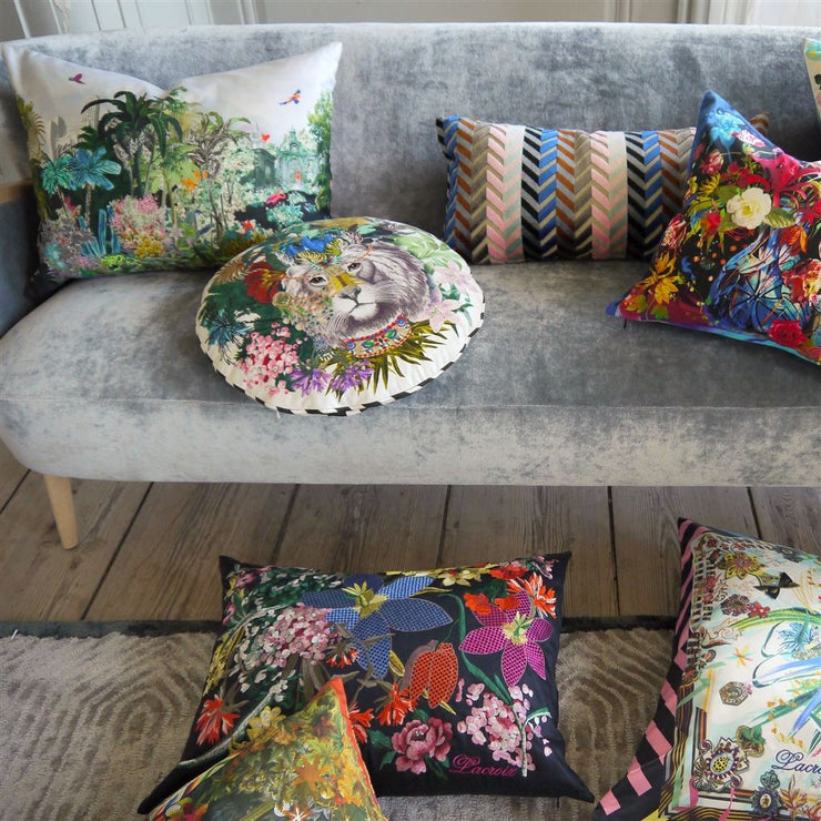 Christian Lacroix Jungle King Opiat Cushion
