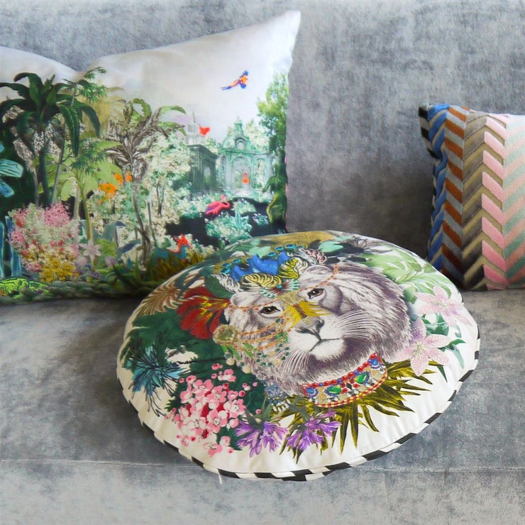 Christian Lacroix Jungle King Opiat Cushion