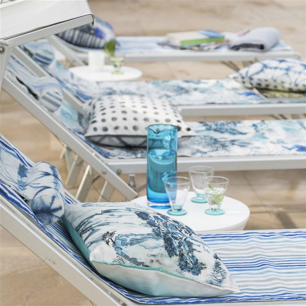 Designers Guild Jade Temple Outdoor Cornflower